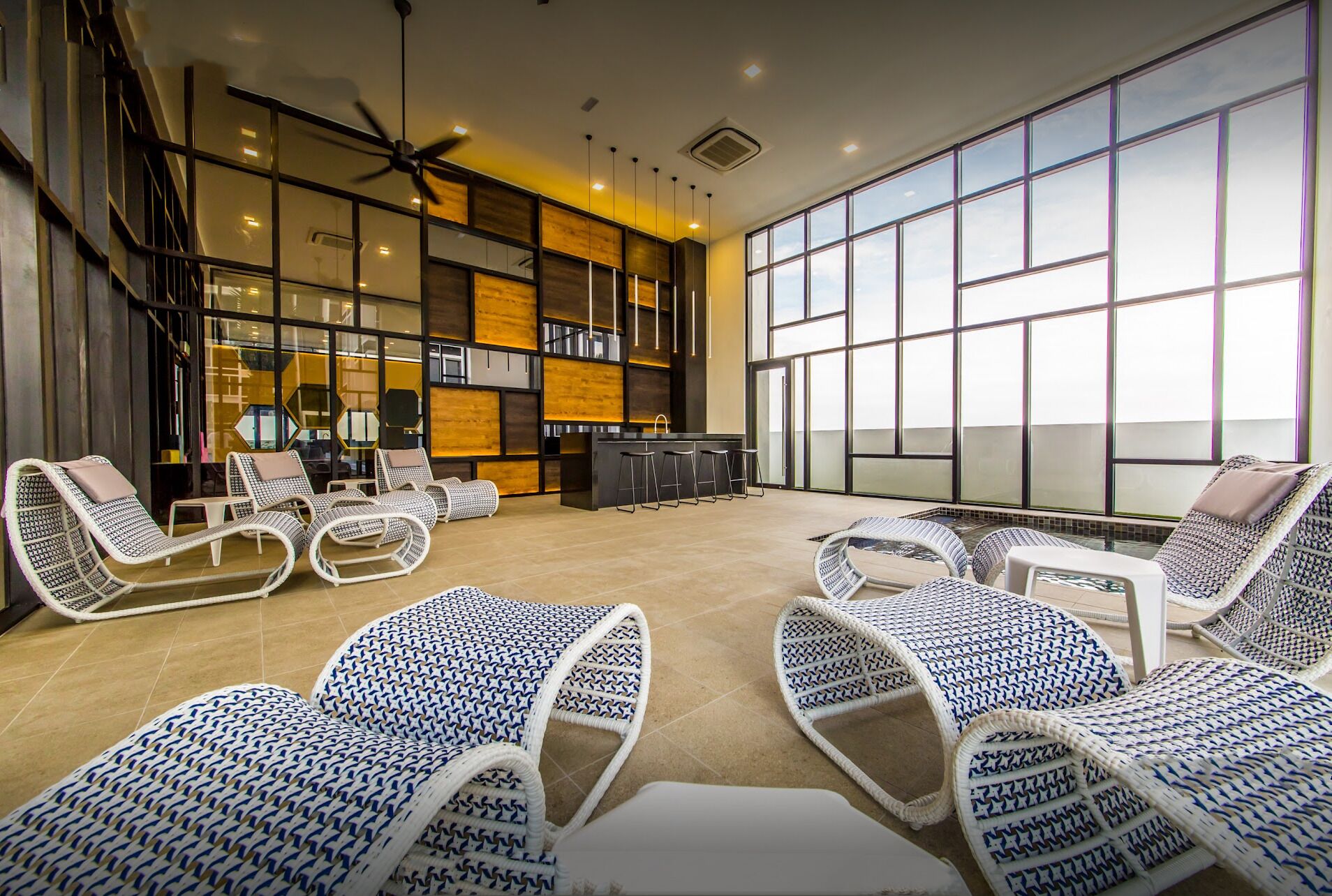 奢华联排别墅, 3 间卧室, 桑拿浴, 城市景观 | 行政酒廊