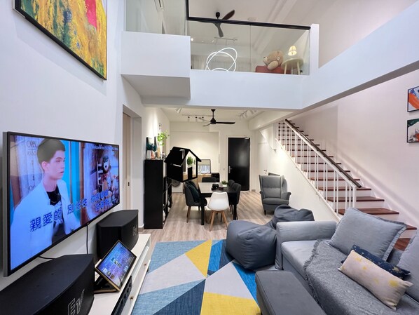 Living area - Eco Botanic Duplex KTV Unit (Gelang Patah)