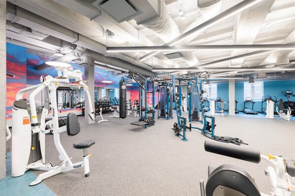 Fitnessbereich