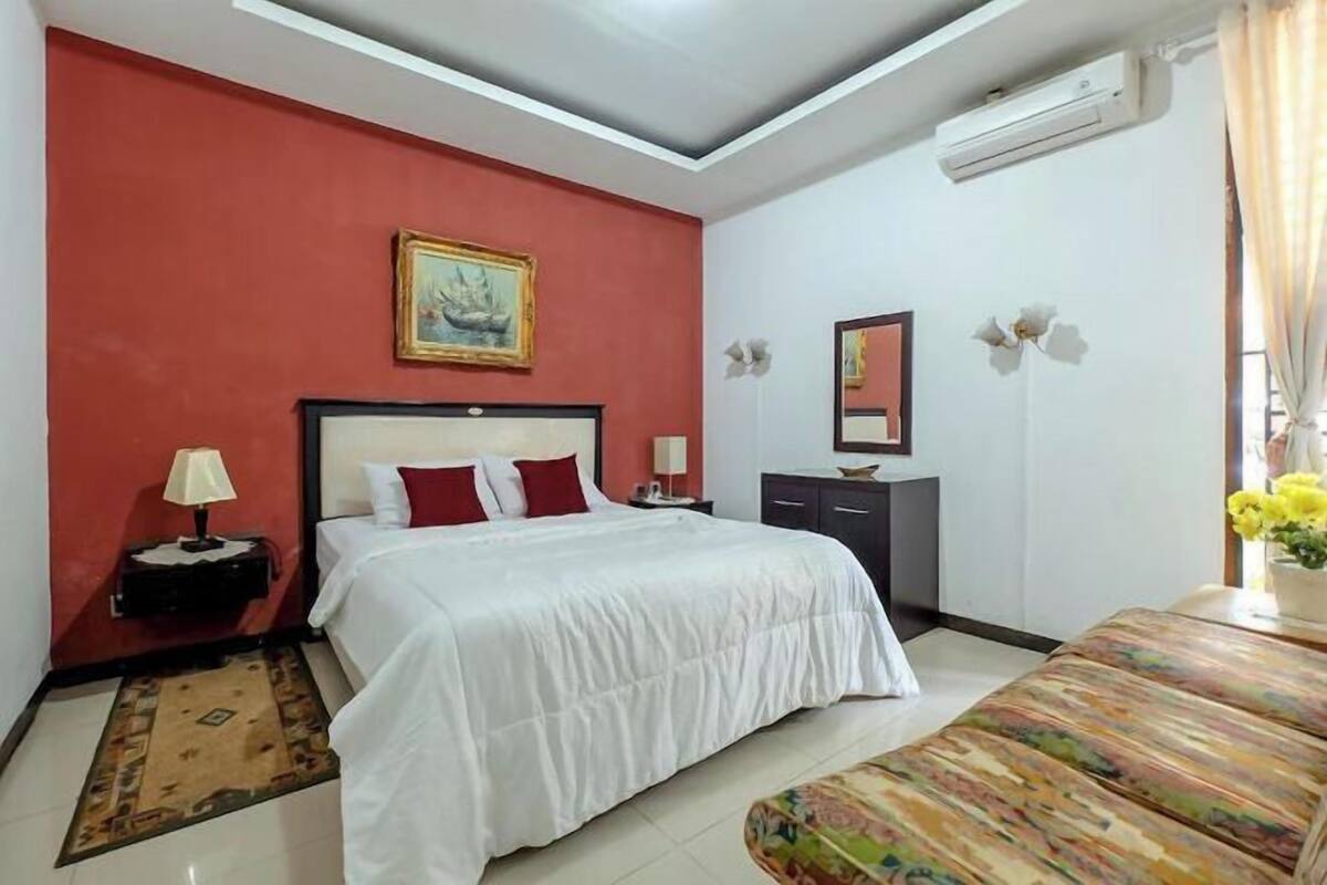 1 chambre, bureau, fer et planche à repasser, Wi-Fi gratuit