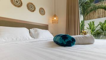 Vila Standar, 2 kamar tidur | 2 kamar tidur, meja kerja, Wi-Fi gratis, dan seprai linen