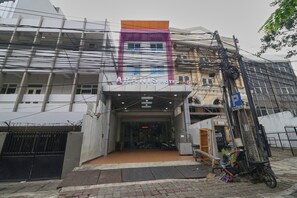 Façade de l’hébergement