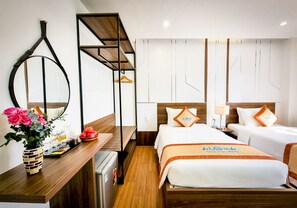 Habitación Deluxe con 1 cama doble o 2 individuales | Minibar, escritorio, sistema de insonorización y wifi gratis