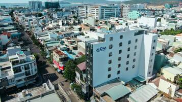 Overnatningsstedets facade