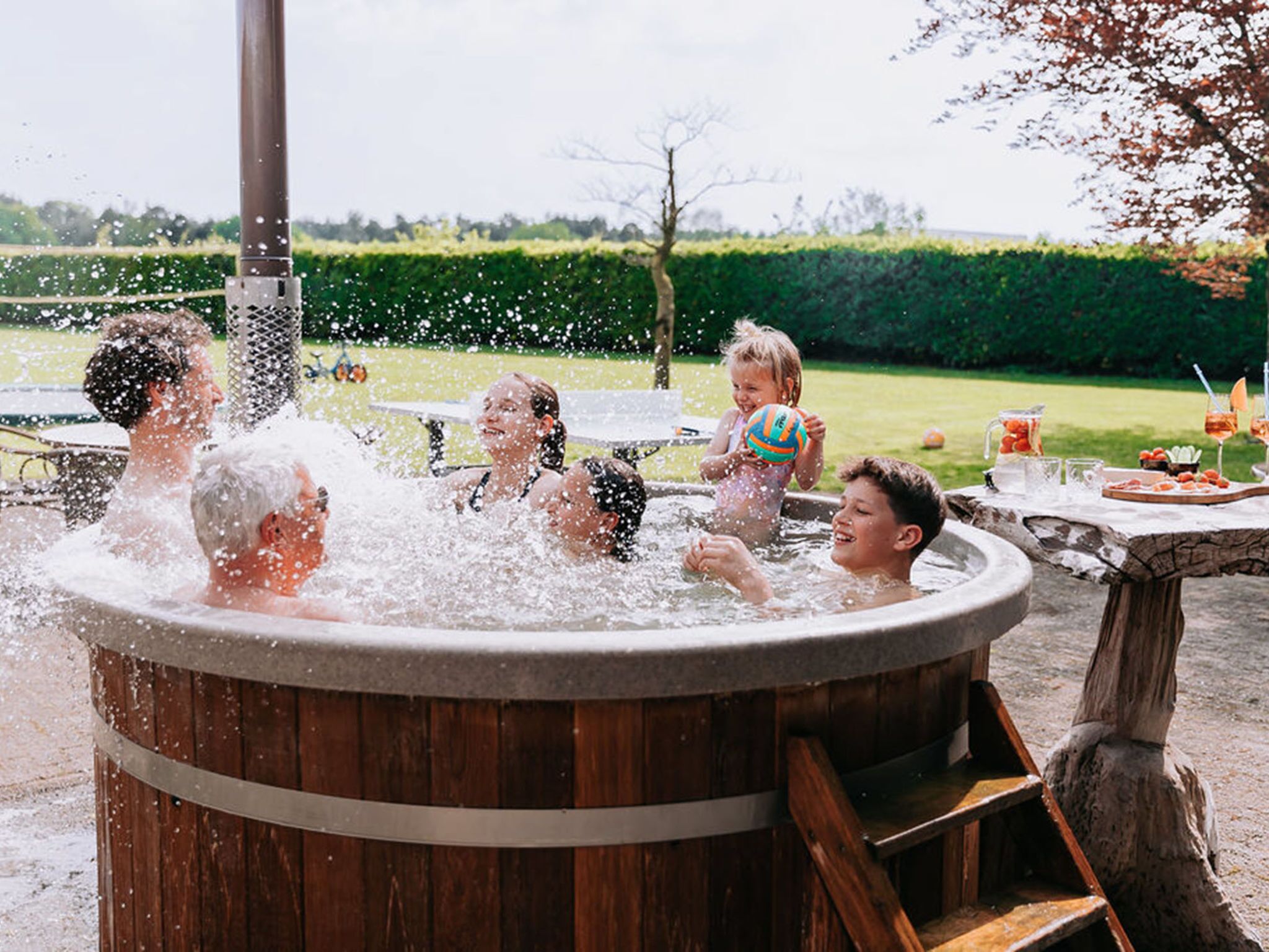 Bubbelpool utomhus