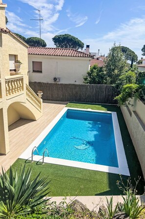 Pool - Beautiful private villa for 10 people with WIFI, private pool, TV, terrace and pets allowed (Torroella De Montgrí)