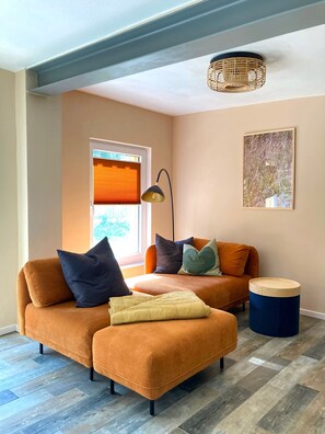 TV, caminetto, servizi in streaming