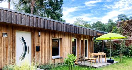 Relajación en Grimnitzsee con terraza, jardín y Wi-Fi