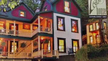 Voorkant van accommodatie