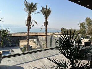 Vue sur la plage/l’océan