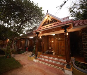 Fassade der Unterkunft