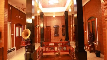 Grand Villa | Living area | 32-inch LCD TV with satellite channels, TV