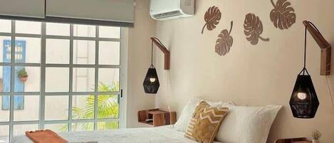 1 chambre, fer et planche Ă repasser, Wi-Fi, draps fournis