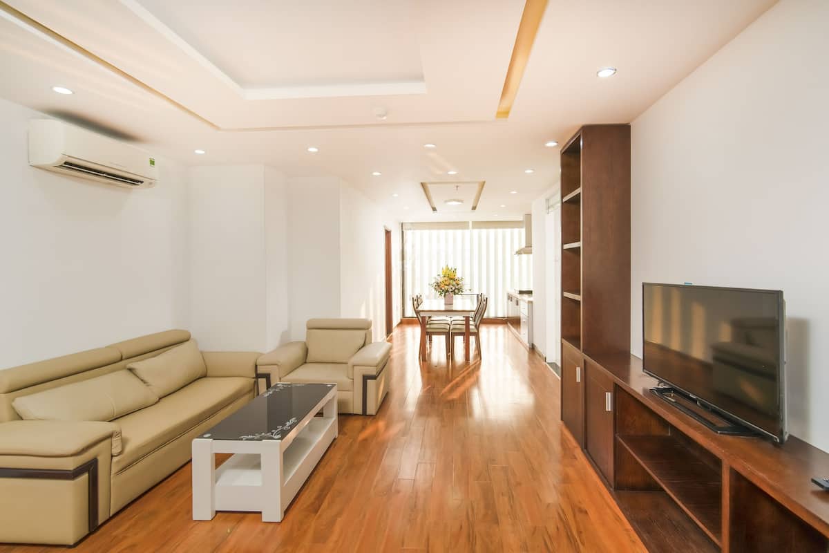 Departamento familiar, 2 habitaciones, vista a la ciudad | Vista a la ciudad
