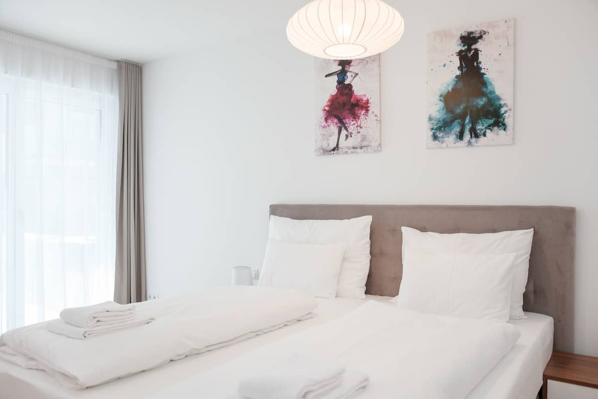 Departamento ejecutivo | 1 habitación, insonorización, wifi gratis y ropa de cama