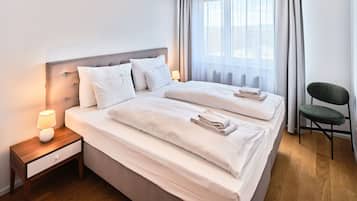 Business Apartment | 1 bedroom, soundproofing, free WiFi, bed sheets