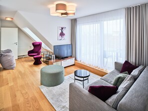 Signature Apartment | Living area - MyFavorit by Duschel Apartments Vienna (Vienna)