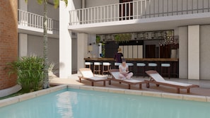 Poolside bar - The Outlook At Victoria Falls (Victoria Falls)