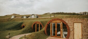 Otters View -  Underground Hobbit Home Sleeping 6 guests, Pet Friendly