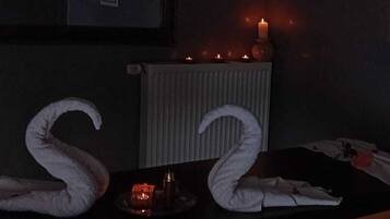 Salas de tratamientos para parejas, baño turco