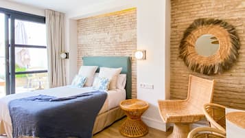 Apartment with Terrace | 1 bedroom, Egyptian cotton sheets, premium bedding, down comforters