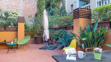 Terrasse sur le toit