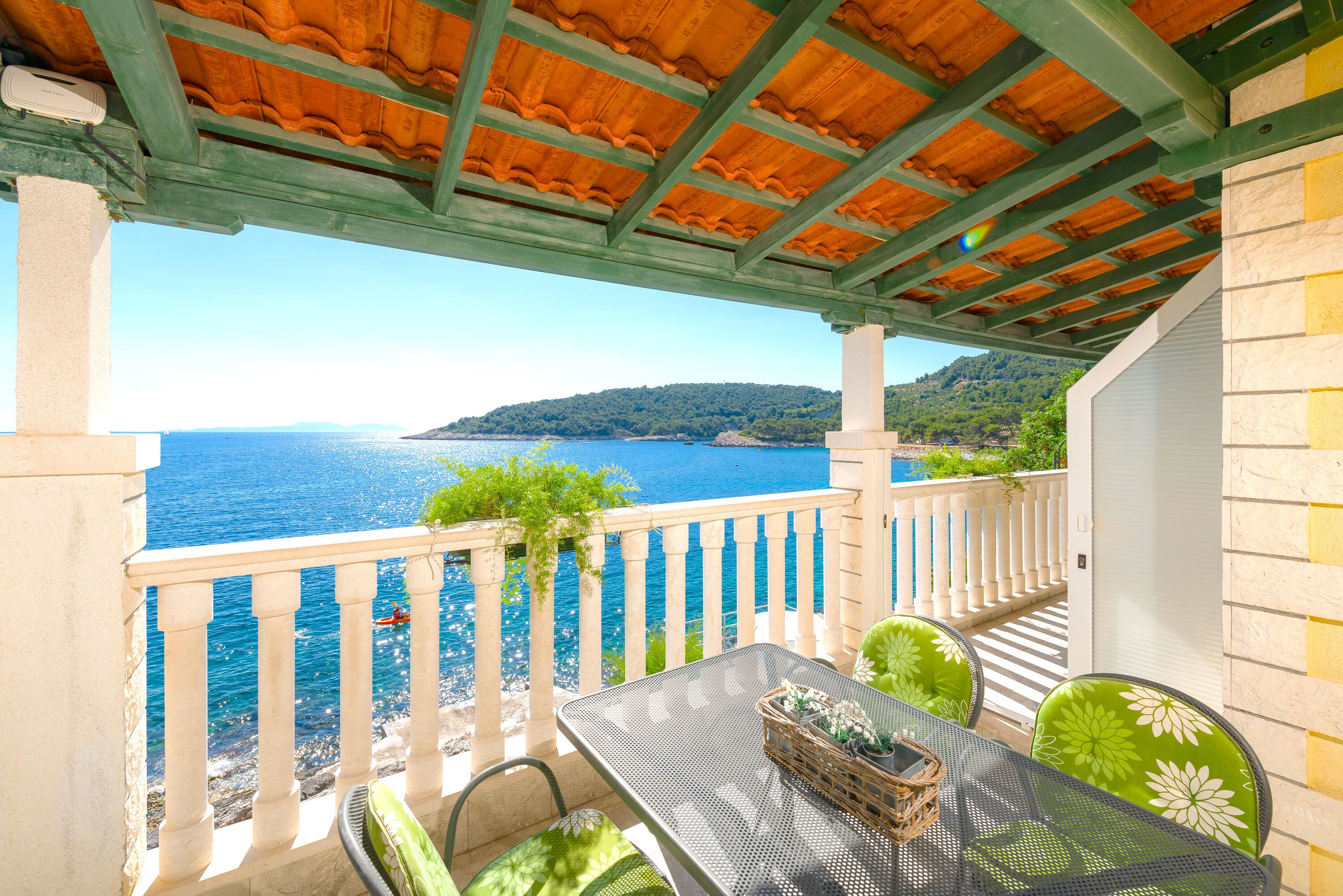 Comfort Apartment, Balcony, Sea View | Terrace/patio