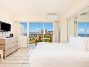 Iron/ironing board, Internet - Stunning Ocean Views W/Lanai and AC - Waikīkī Shore 1215 (Honolulu)