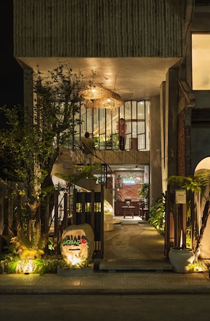 Façade de l’hébergement 