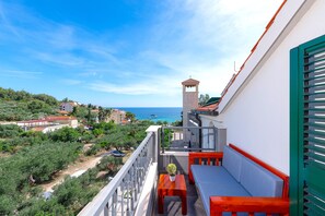 Superb villa residence with pool | Vue du balcon