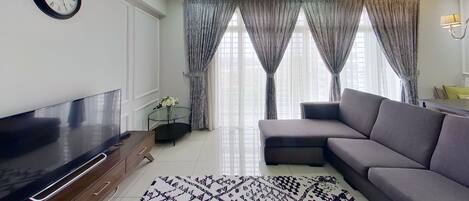 Economy Condo | Living area
