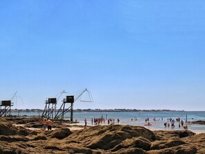 On the beach