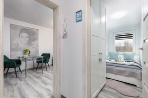 1 soverom, strykejern/-brett, wi-fi og sengetøy