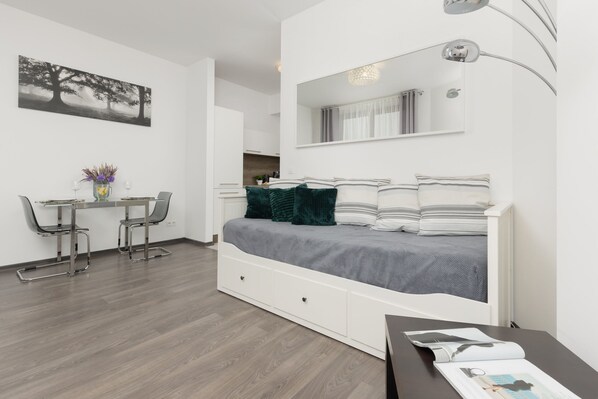 1 Schlafzimmer, Bügeleisen/Bügelbrett, WLAN, Bettwäsche