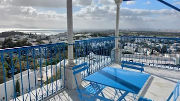 Quarto casal panorâmico | Terraço/pátio