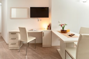 Apartment | Living area | 115-cm flat-screen TV with digital channels, TV - Sun Spalato City 3 (Split)
