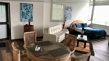 Chalet | 2 bilik tidur, Wi-fi percuma, cadar katil
