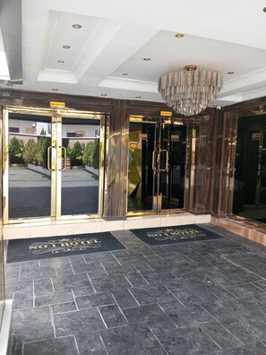 Interior entrance - No. 1 Hotel (Abuja)