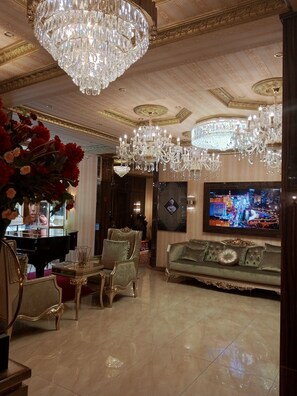 Lobby sitting area - No. 1 Hotel (Abuja)