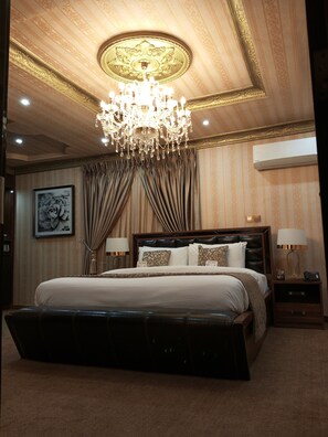 Royal Room | Premium bedding, in-room safe, individually decorated - No. 1 Hotel (Abuja)