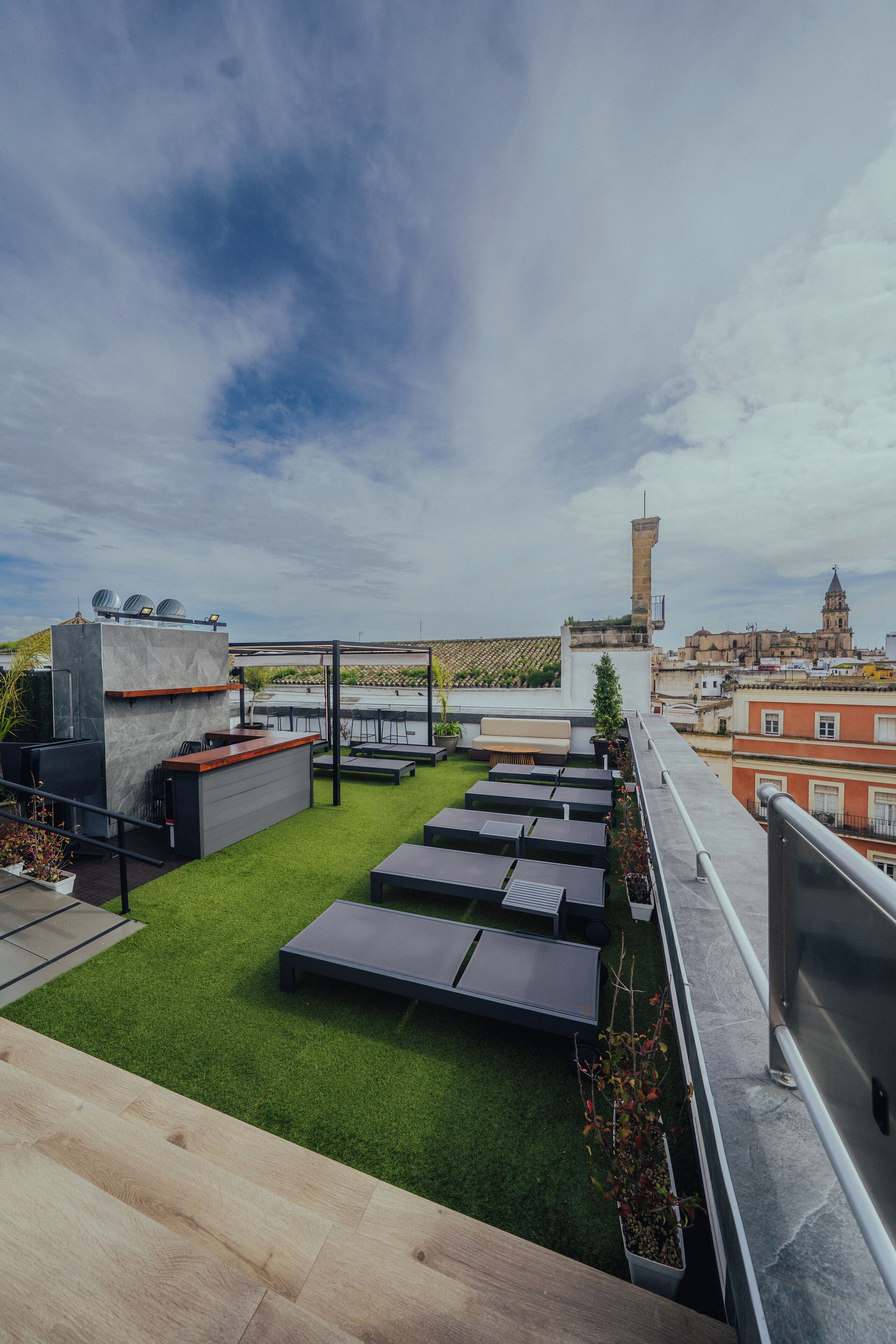 Rooftop terrace