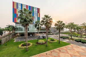 Fachada de la propiedad