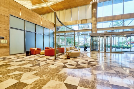Vestíbulo. Hotel de Convenções de Talatona