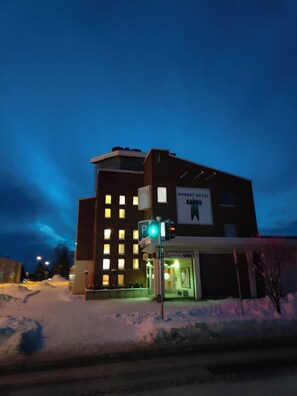 Façade de l’hébergement