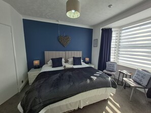 Deluxe-Doppel- oder -Zweibettzimmer | Verdunkelungsvorhänge, Bettwäsche