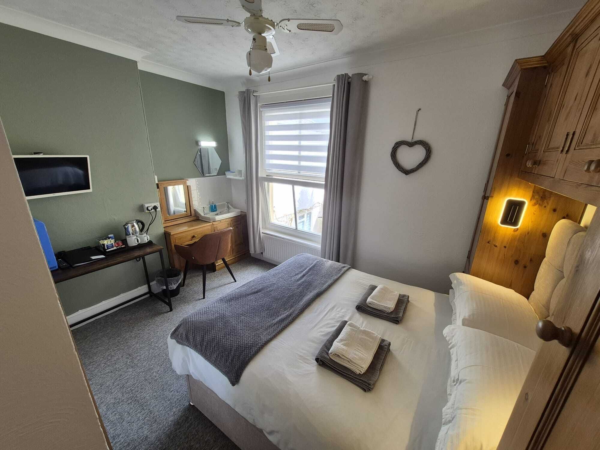Standard Double Room (Room 2) | Blackout drapes, bed sheets