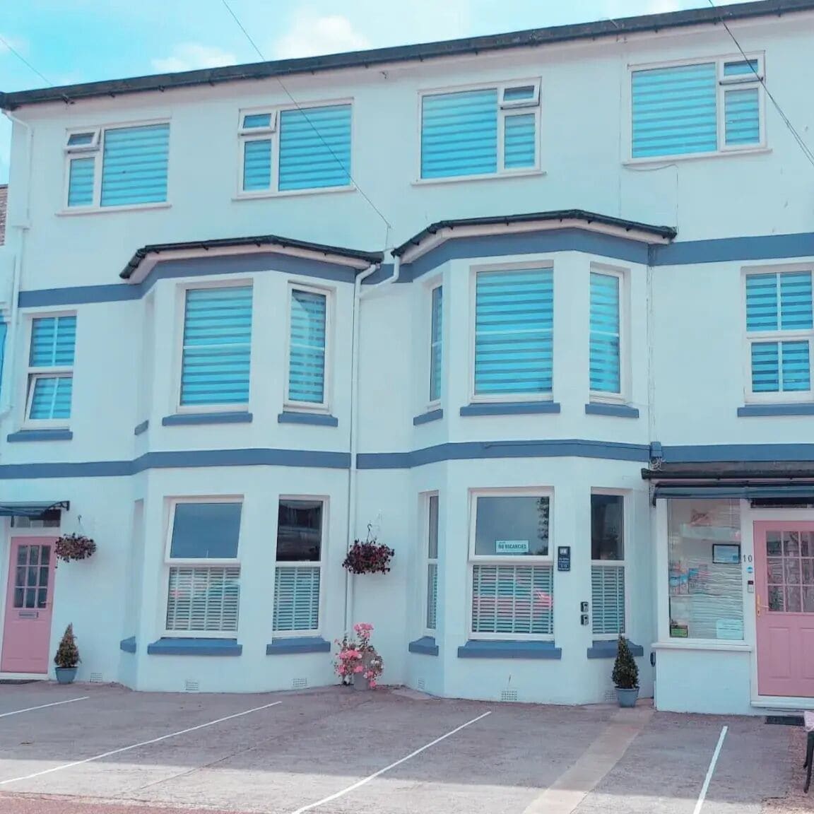 Fassade der Unterkunft