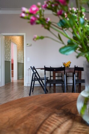 Dining - Seebad Ahlbeck - spacious apartment with sea view close to the beach (Heringsdorf)