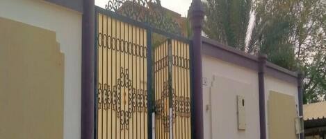 Overnatningsstedets facade