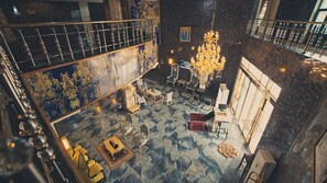 Interior entrance